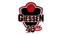 Logo der Basketballmannschaft Giessen, das sportliche Design und Teamgeist verkörpert.